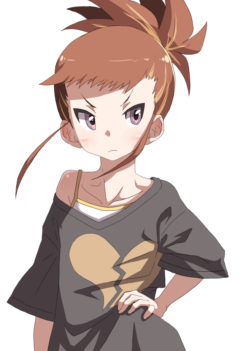 Makino Ruki Digimon Digimon Tamers Absurdres Artist Request Highres Girl Blush Broken