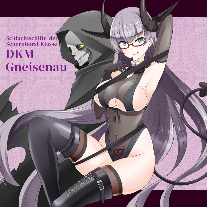 Hebitsukai San Gneisenau Azur Lane Gneisenau Nightmarish Succubus Azur Lane Azur Lane