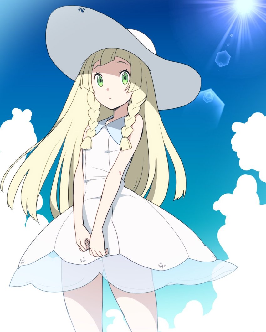 Kat Bu Kunn Lillie Pokemon Creatures Company Game Freak Nintendo Pokemon Pokemon Sm