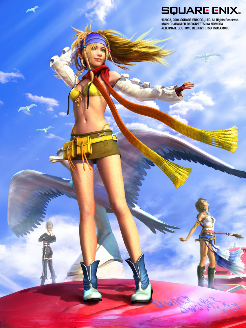 Paine Rikku Ff Yuna Final Fantasy Final Fantasy X Final