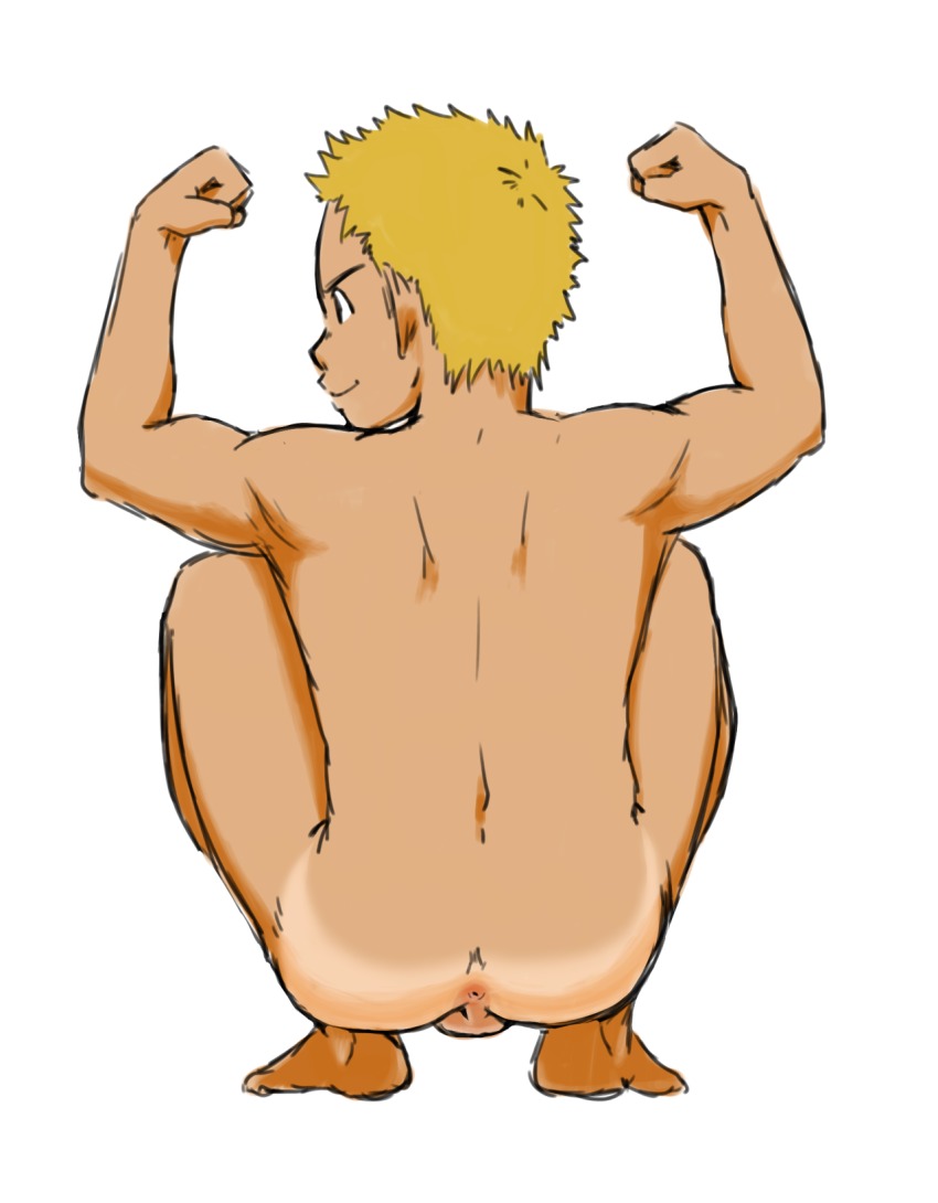 Naruto butt naked