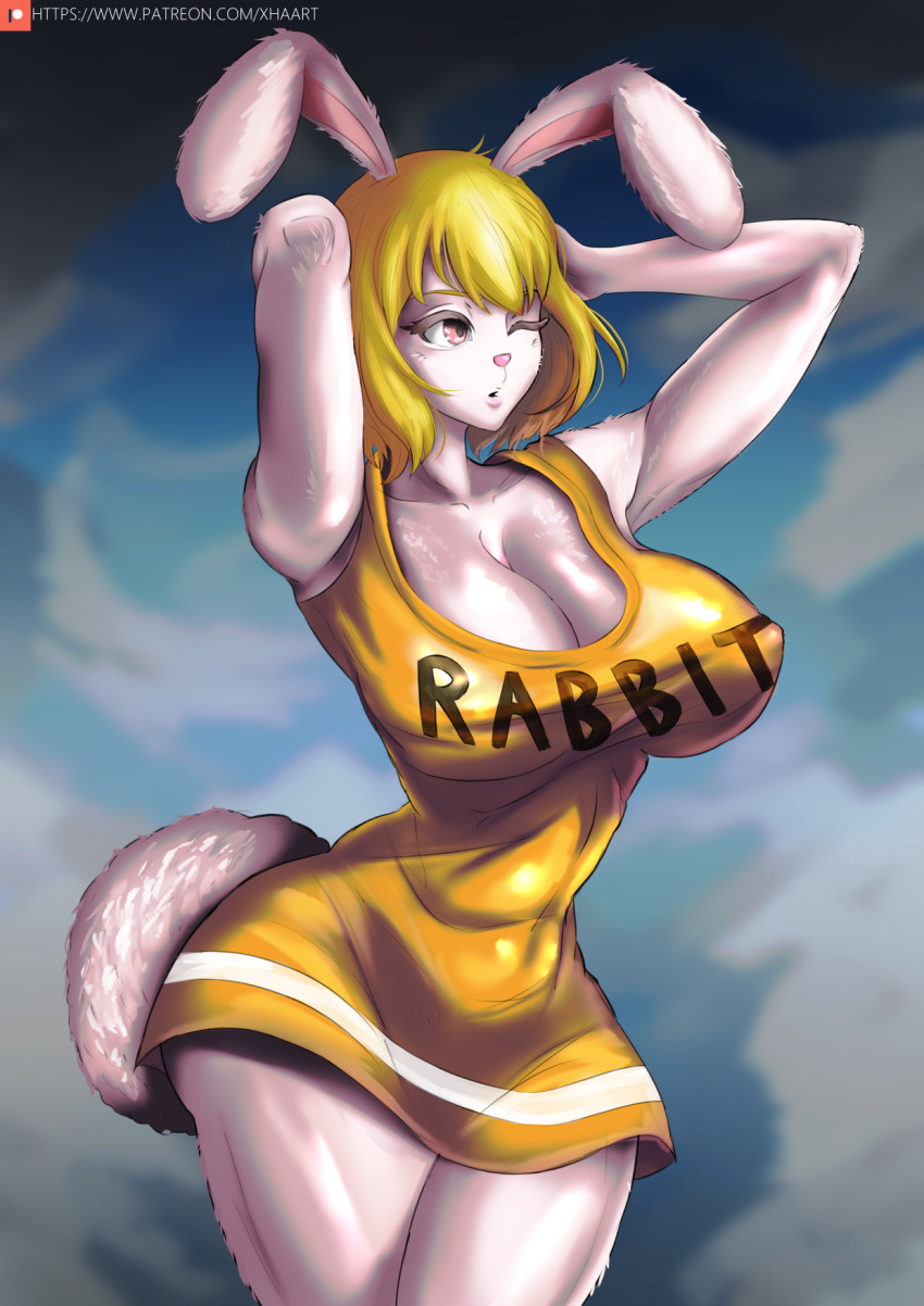 carrot (one piece), one piece, fur, highres, blonde hair, breasts, huge  breasts, plant, thick thighs, thighs, white fur - Image View - | Gelbooru -  Free Anime and Hentai Gallery