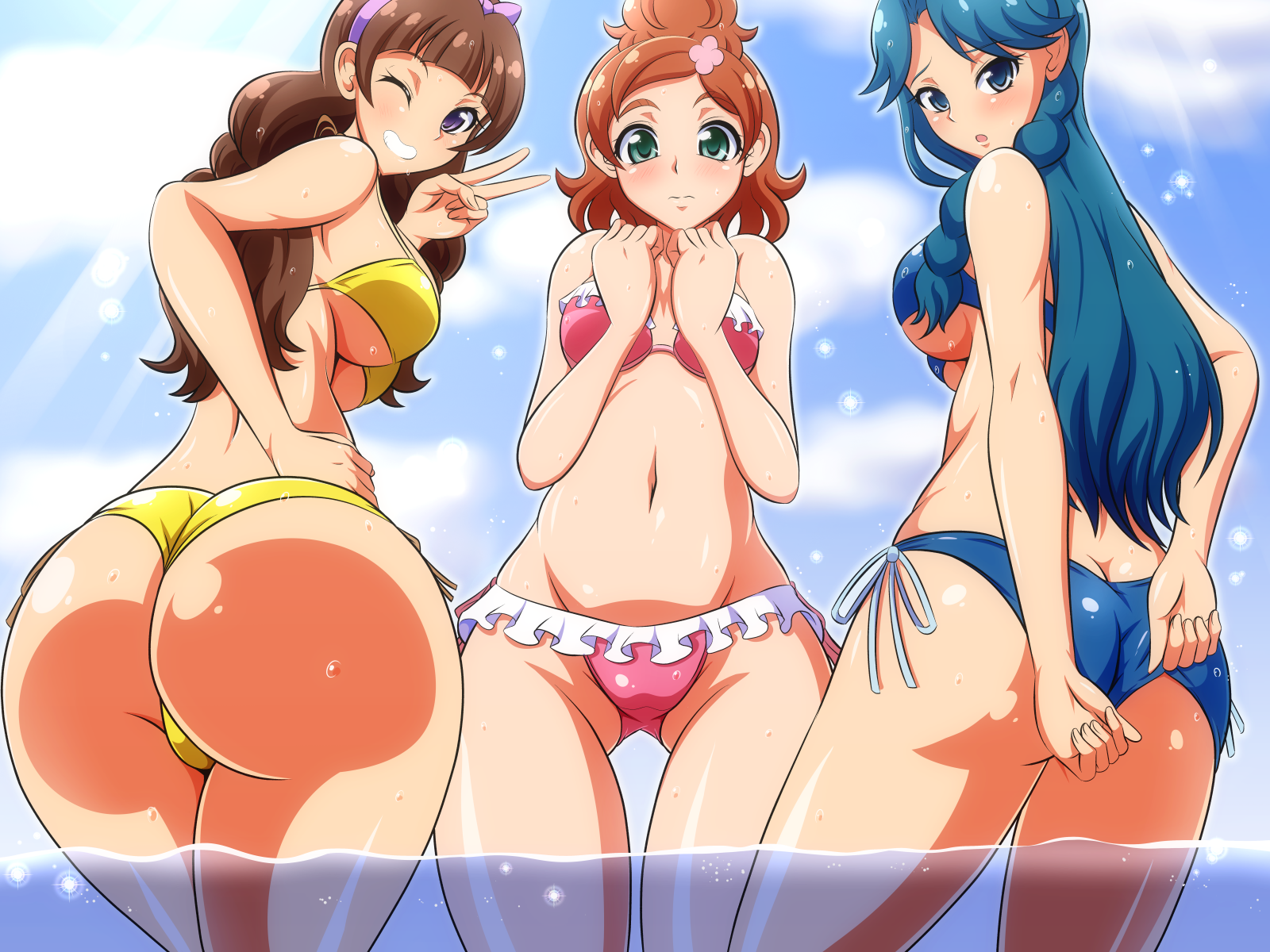 Aokura Shou Amanogawa Kirara Haruno Haruka Kaidou Minami Go Princess Precure Precure