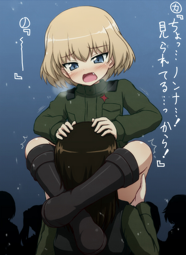 Negija Akiyama Yukari Kadotani Anzu Katyusha Girls Und Panzer Kawashima Momo Nishizumi 