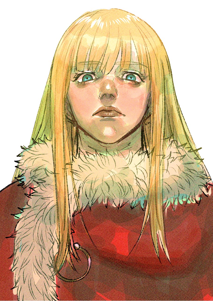 Canute Vinland Saga Highres 1boy Biteikotupinchi Blonde Hair Blue