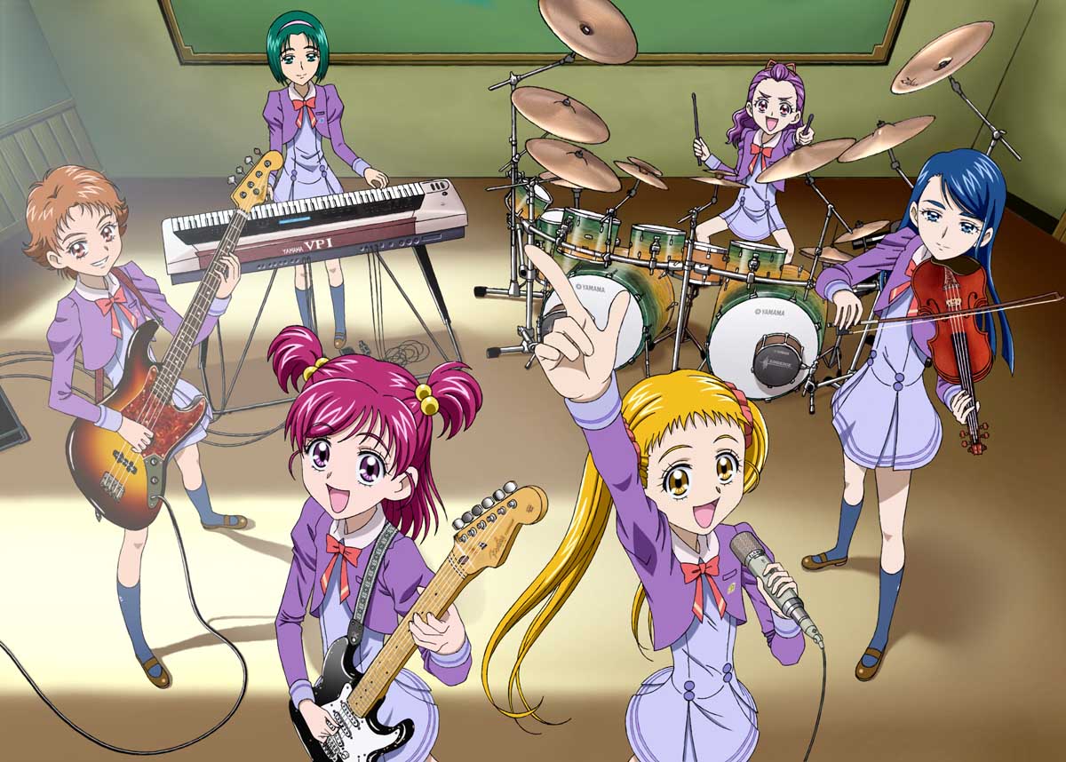 Natsuhina Stradivarius Akimoto Komachi Kasugano Urara Yes Precure 5 Milk Yes Precure 5 3502