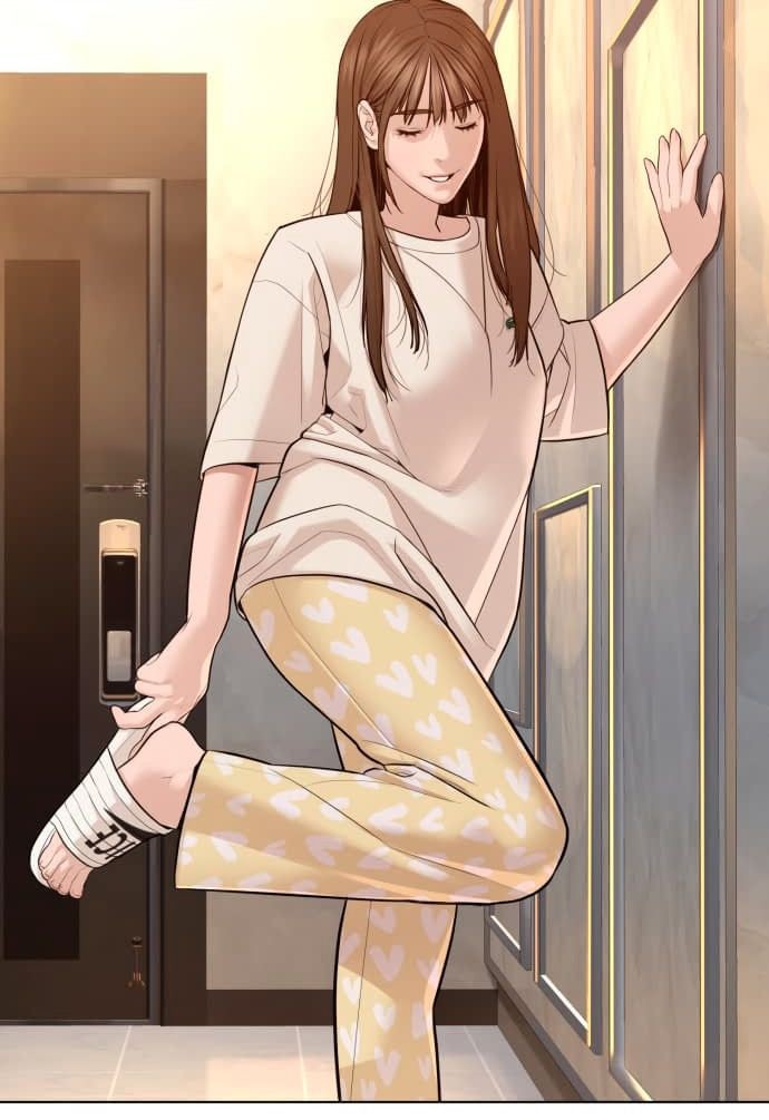 1girl brown_hair choi_bomi pijama short_hair solo very_short_hair viral_hit