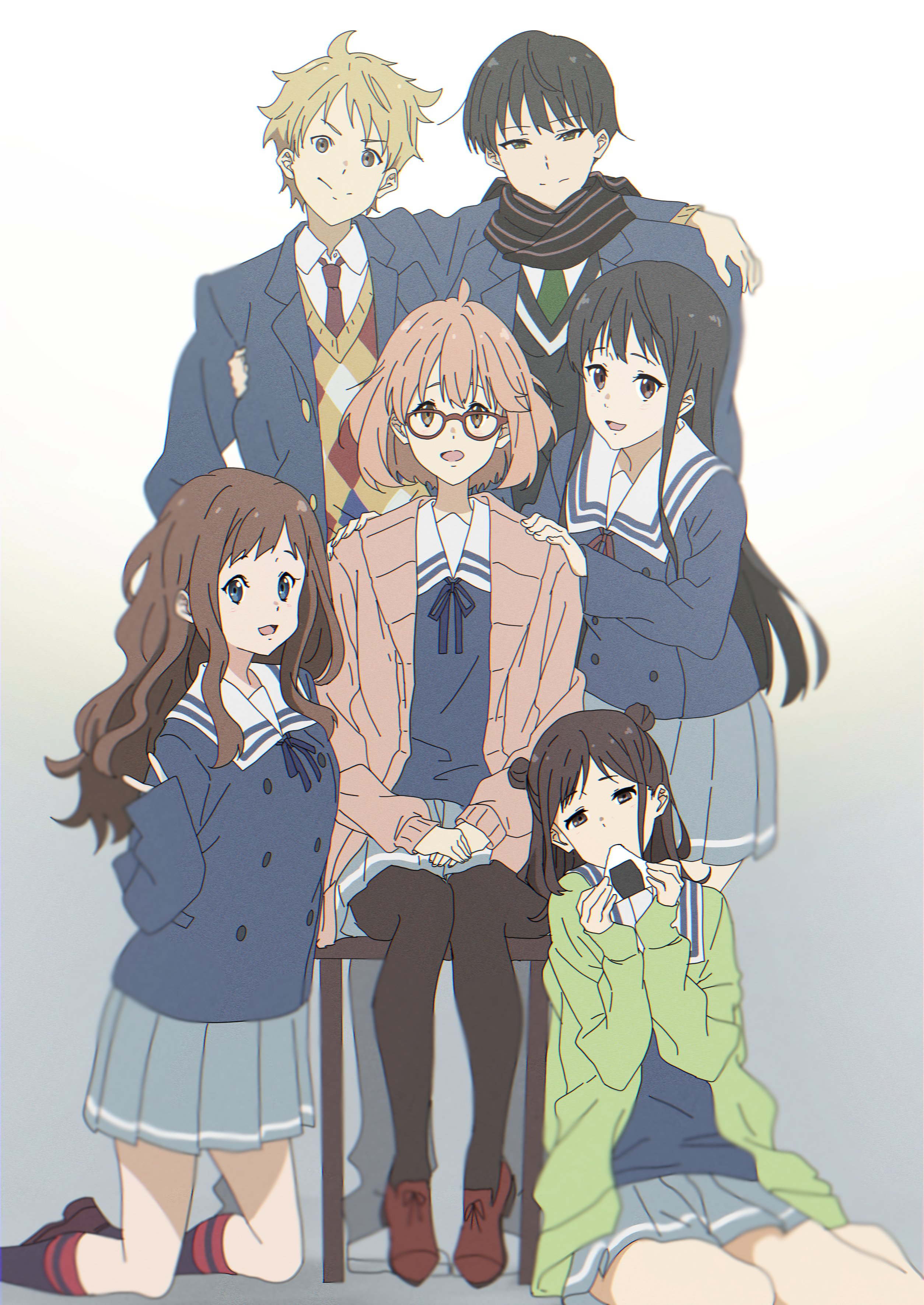 inami sakura, kanbara akihito, kuriyama mirai, nase hiroomi, nase