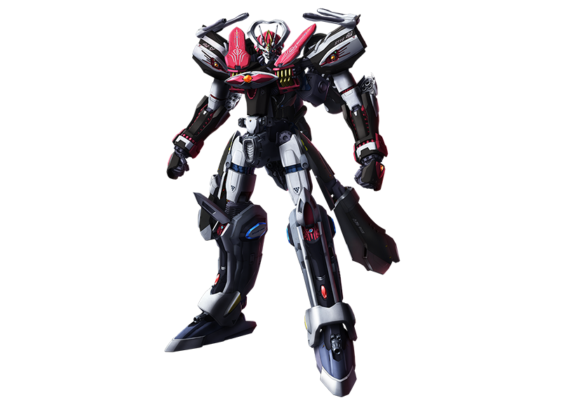 10s 3d aquarion_(series) aquarion_evol aquarion_evol_(mecha) mecha no_humans robot transparent_background wings