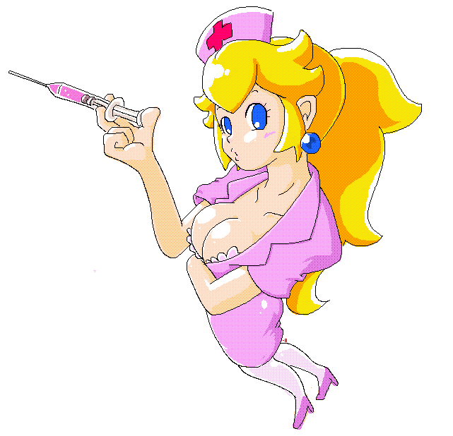 Minuspal Princess Peach Mario Series Nintendo Super Mario Bros 1 1girl Blonde Hair