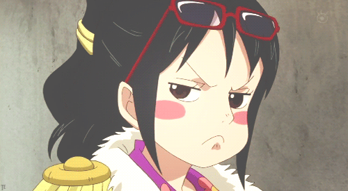 Tashigi One Piece Animated Animated Lowres 1girl Black Eyes