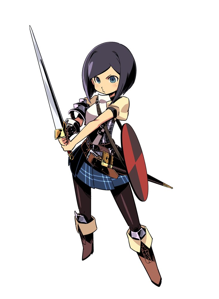 Himukai Yuuji Swordsman Sekaiju 4 Atlus Etrian Odyssey Sekaiju No Meikyuu Sekaiju No 2931