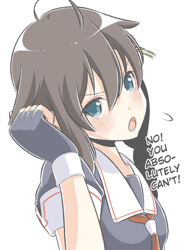 Masupa Kiriu Shigure Kancolle Kantai Collection Commentary Request Hard Translated Third 