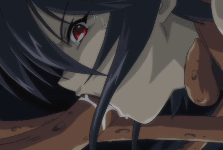Kagano Ai Mahou Shoujo Ai Animated Animated 1girl Oral Red 