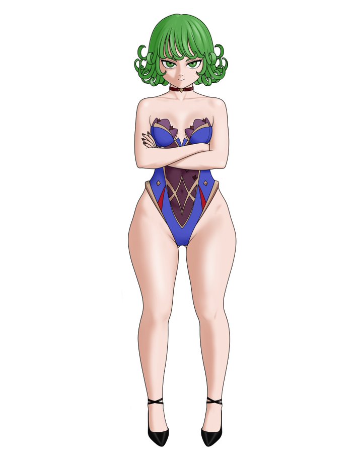 Melonpeachcakee Mona Genshin Impact Tatsumaki Genshin Impact One Punch Man Girl Cosplay