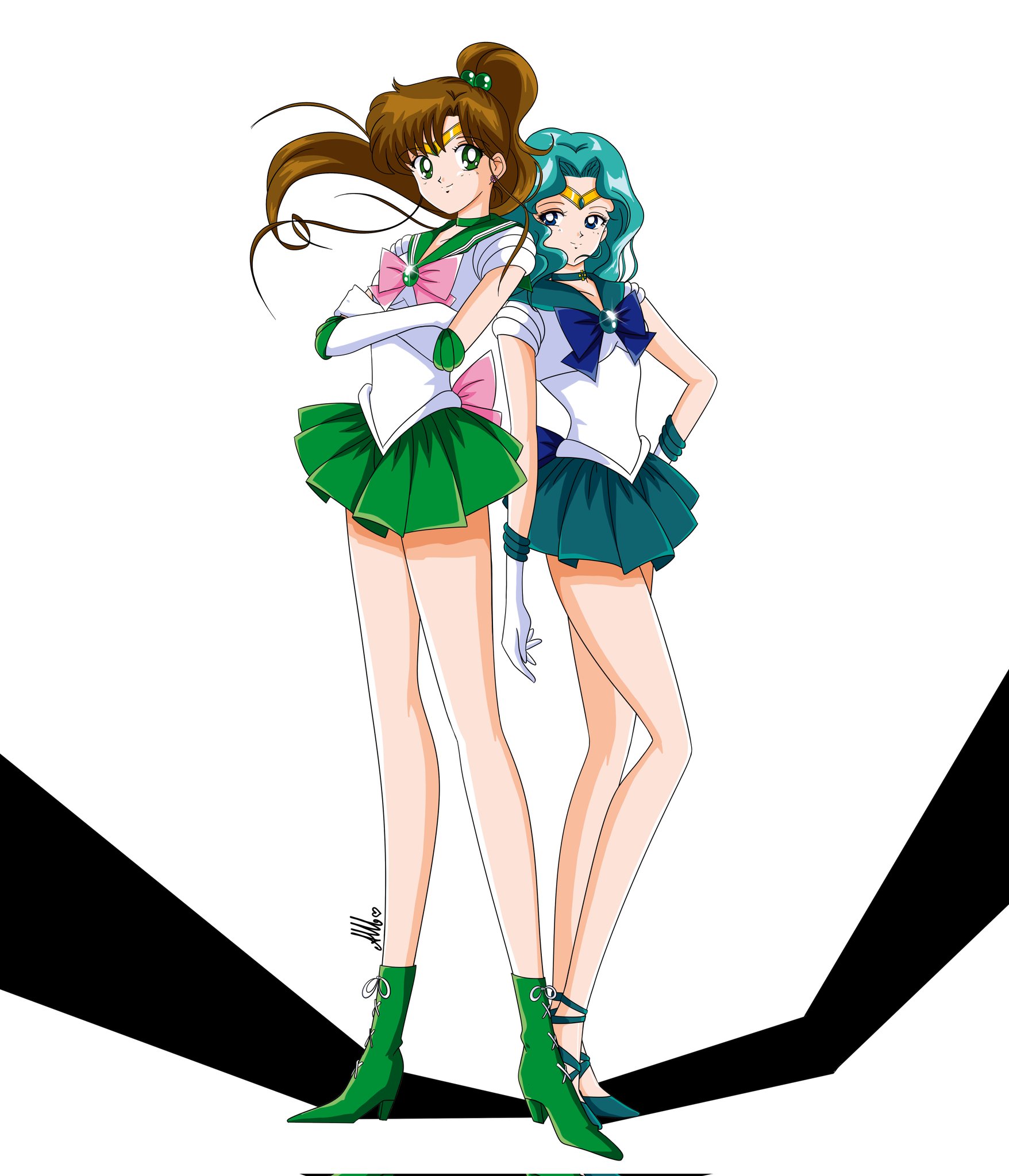 Anello81 Kaiou Michiru Kino Makoto Sailor Jupiter Sailor Neptune Bishoujo Senshi Sailor