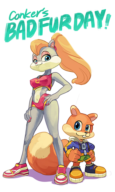 Conker's Bad Fur Day Hentai.