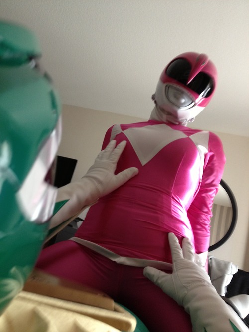 Green Ranger Pink Ranger Kyoryu Sentai Zyuranger Mighty Morphin Power Rangers Power Rangers