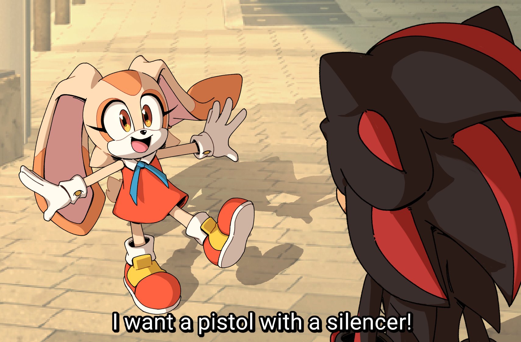 Kiikoi11 Cream The Rabbit Shadow The Hedgehog Sonic Series Spy X