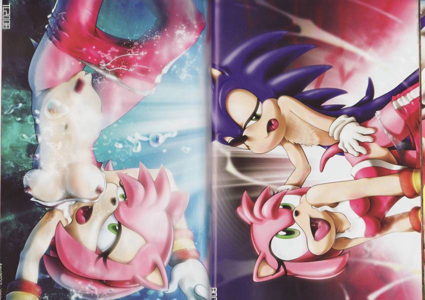 Amy Rose Sonic The Hedgehog Sega Sonic Series Bubble Clothed Sex 
