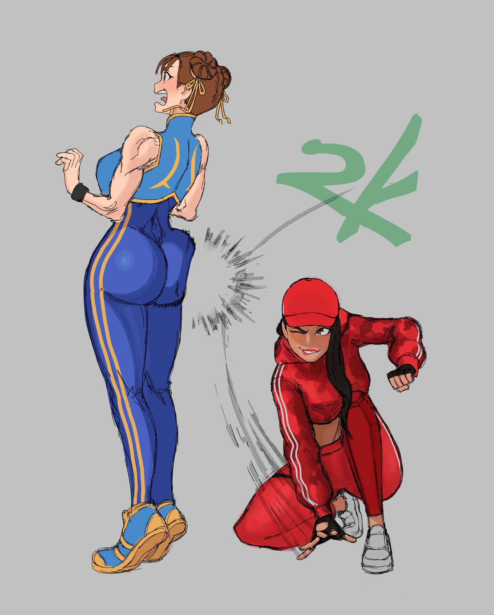 Chun Li Ruby Fortnite Capcom Street Fighter Highres Girls Ass