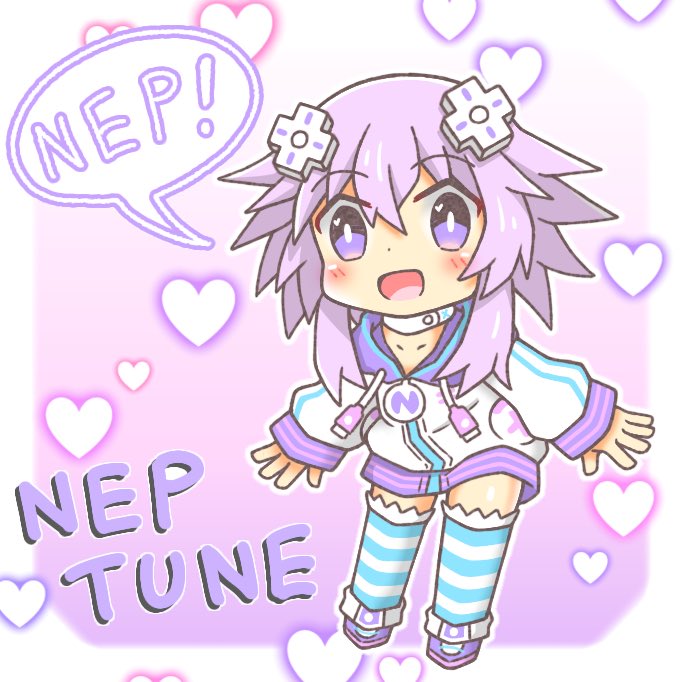 Neptune Nep Nep - Nep - Sticker