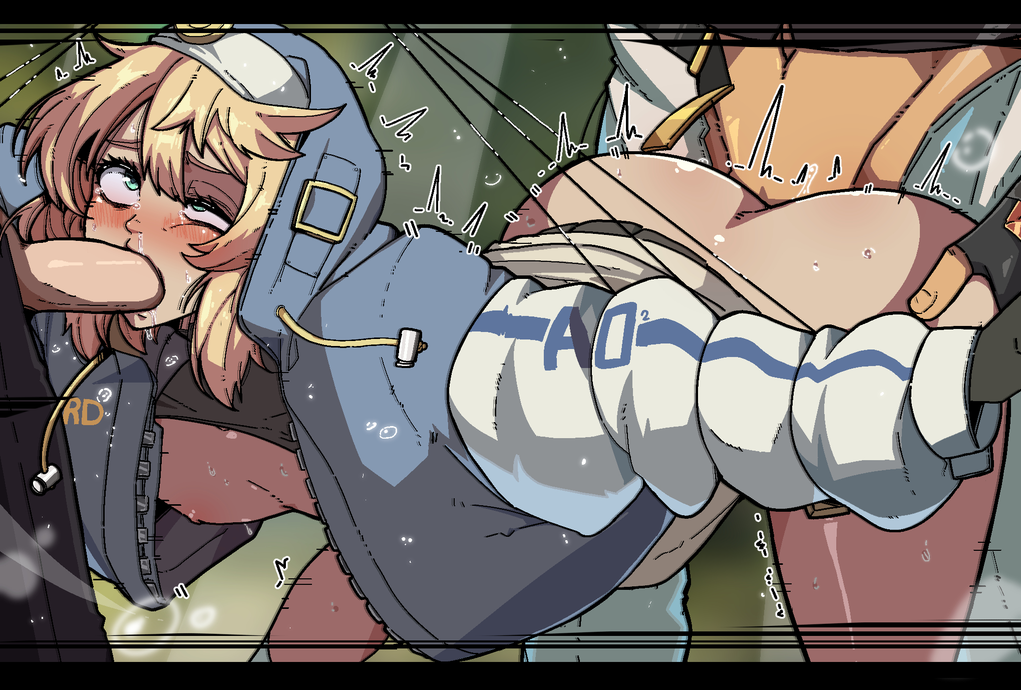 umenodo, guilty gear, guilty gear strive, bridget (guilty gear), 1boy -  Anime R34