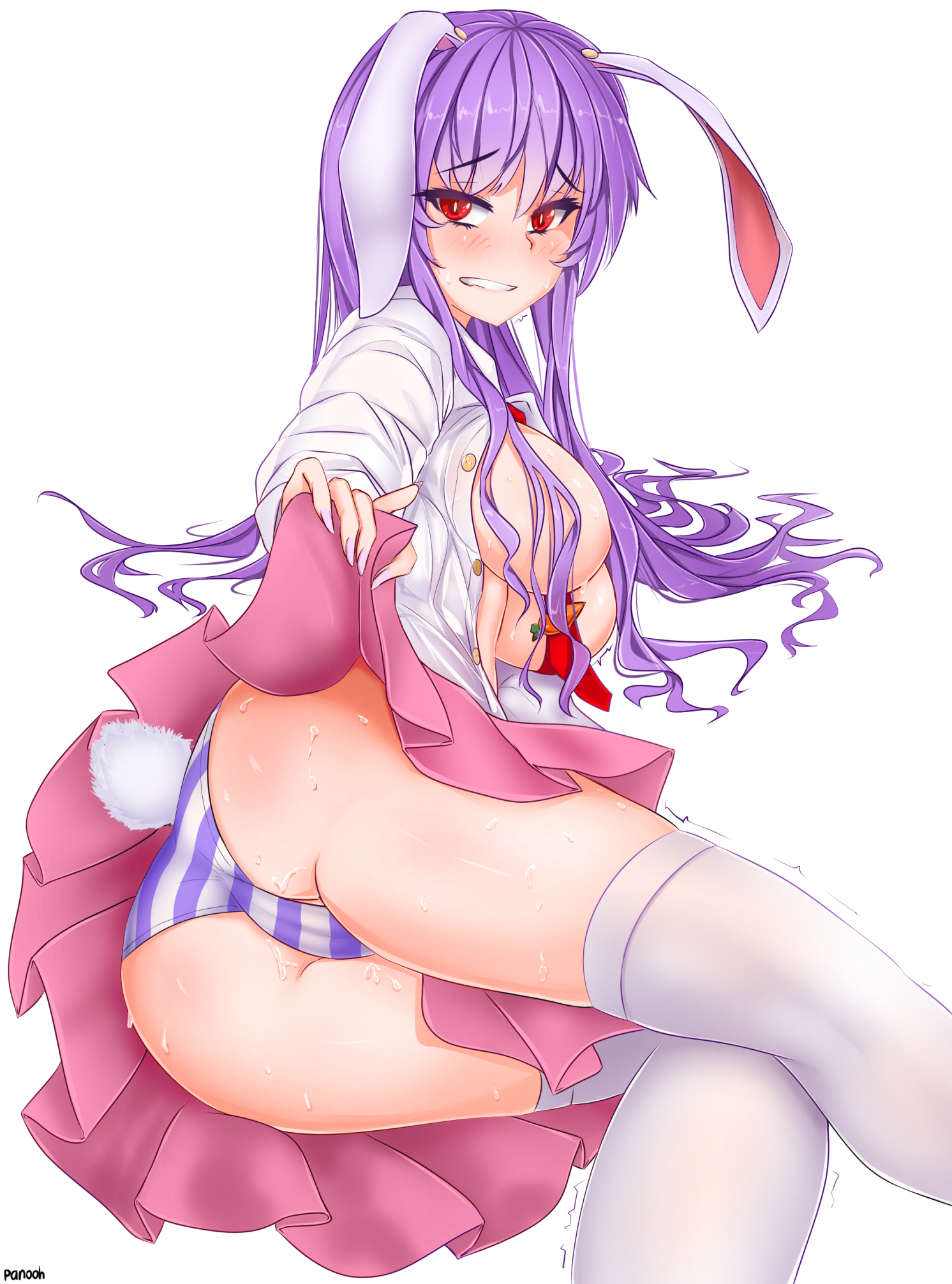 Pan Ooh Reisen Udongein Inaba Touhou Commentary Request Highres