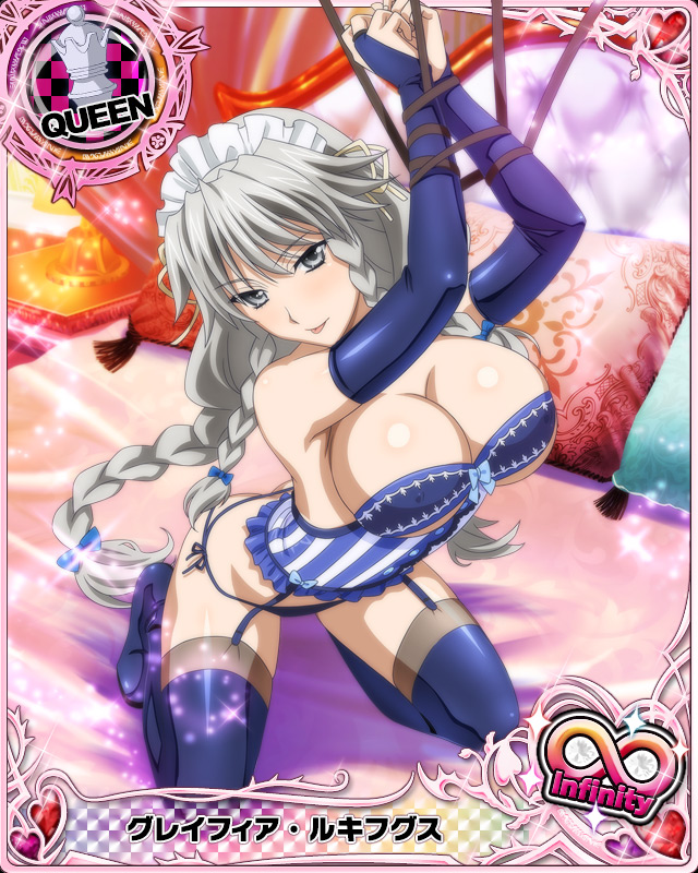 Grayfia Lucifuge High School Dxd High School Dxd Infinity Silver Hair Artist Request