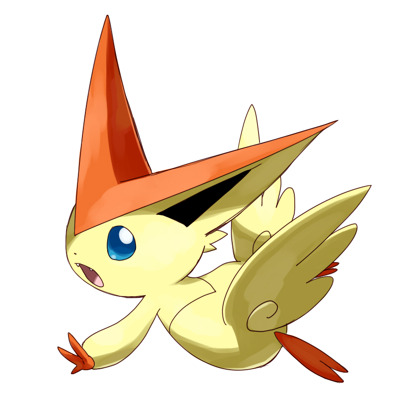 creatures_(company) game_freak gen_5_pokemon good_frog legendary_pokemon mythical_pokemon nintendo no_humans pokemon pokemon_(creature) simple_background tagme victini