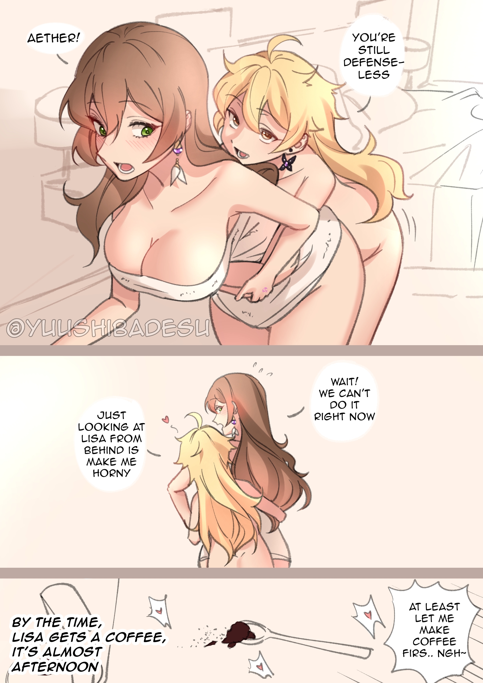 Aether and lisa hentai