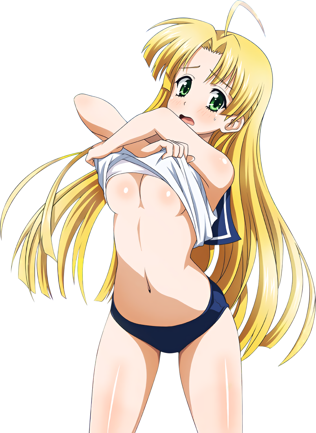 Asia Argento High School Dxd Extraction Highres 10s 1girl Ahoge Blonde Hair Blush 