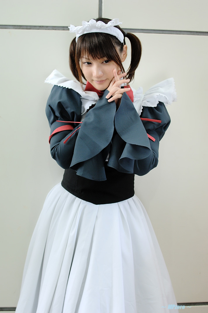 Konatsu Minato Apron Cosplay Maid Maid Apron Photo Medium Twintails Image View