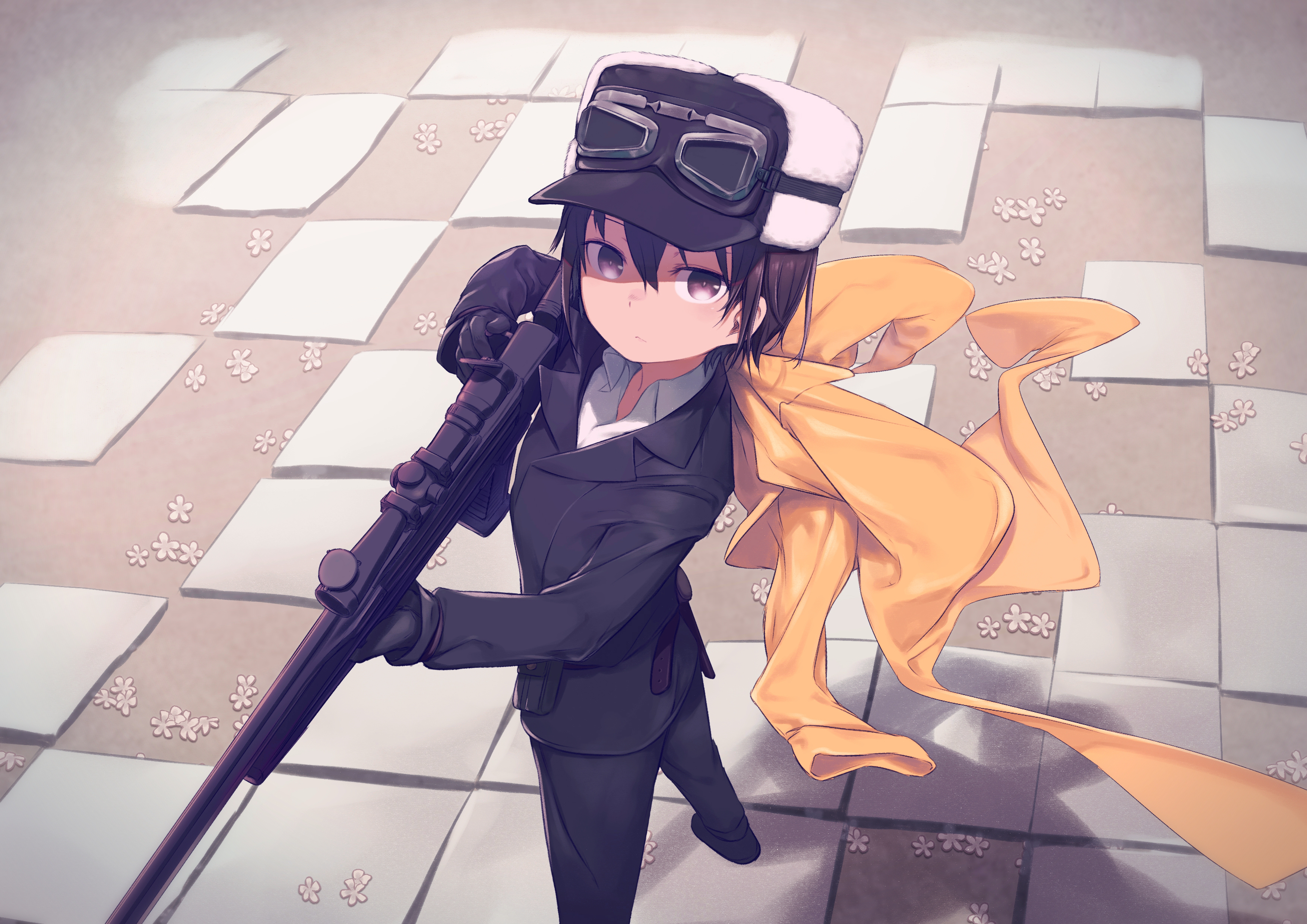 kino (kino no tabi) drawn by daisi_gi