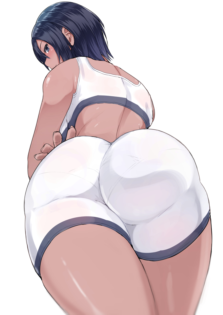 Panty Ass Short Hair - Anime big ass booty shorts. anime big ass ...