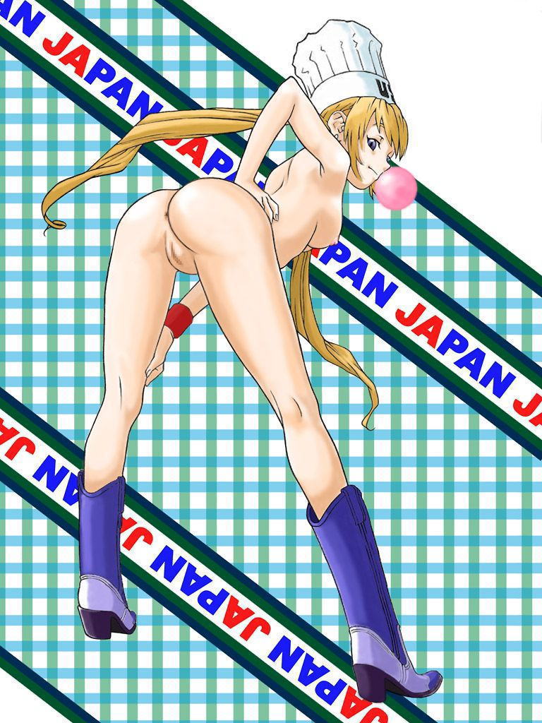 00s 1girl anus artist_request ass blonde_hair boots breasts censored chef_hat earrings hat jewelry knee_boots kneepits long_hair looking_at_viewer medium_breasts monica_adenauer mosaic_censoring nipples nude presenting pussy scrunchie source_request turning_head very_long_hair wrist_scrunchie yakitate!!_japan