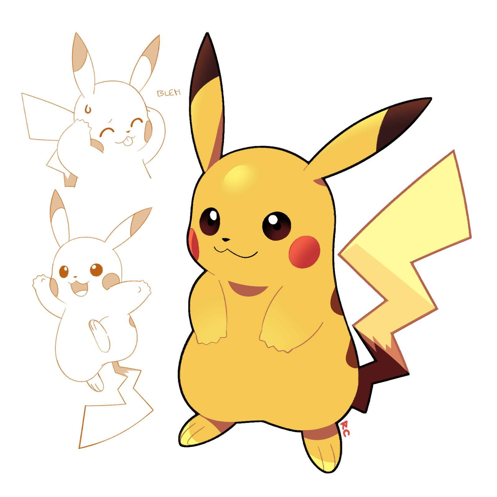 mimikyu (pokemon) drawn by artsy-rc