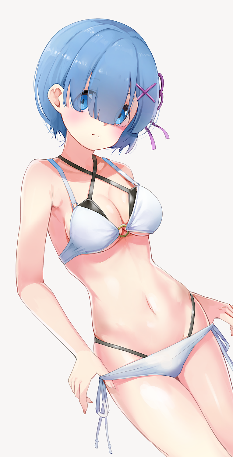 Hiroki Yyqw7151 Rem Rezero Rezero Kara Hajimeru Isekai Seikatsu Highres 1girl Bikini 8819