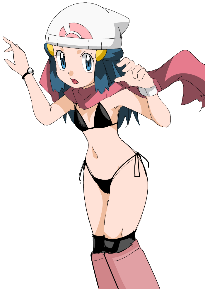 Pokemon dawn bikini.
