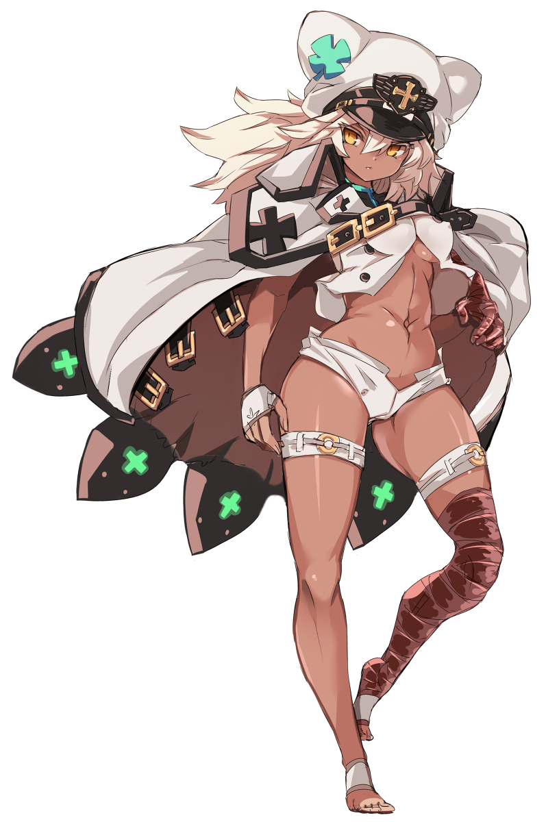 Karukan Monjya Ramlethal Valentine Guilty Gear Guilty Gear Strive Highres 1girl Bandaged