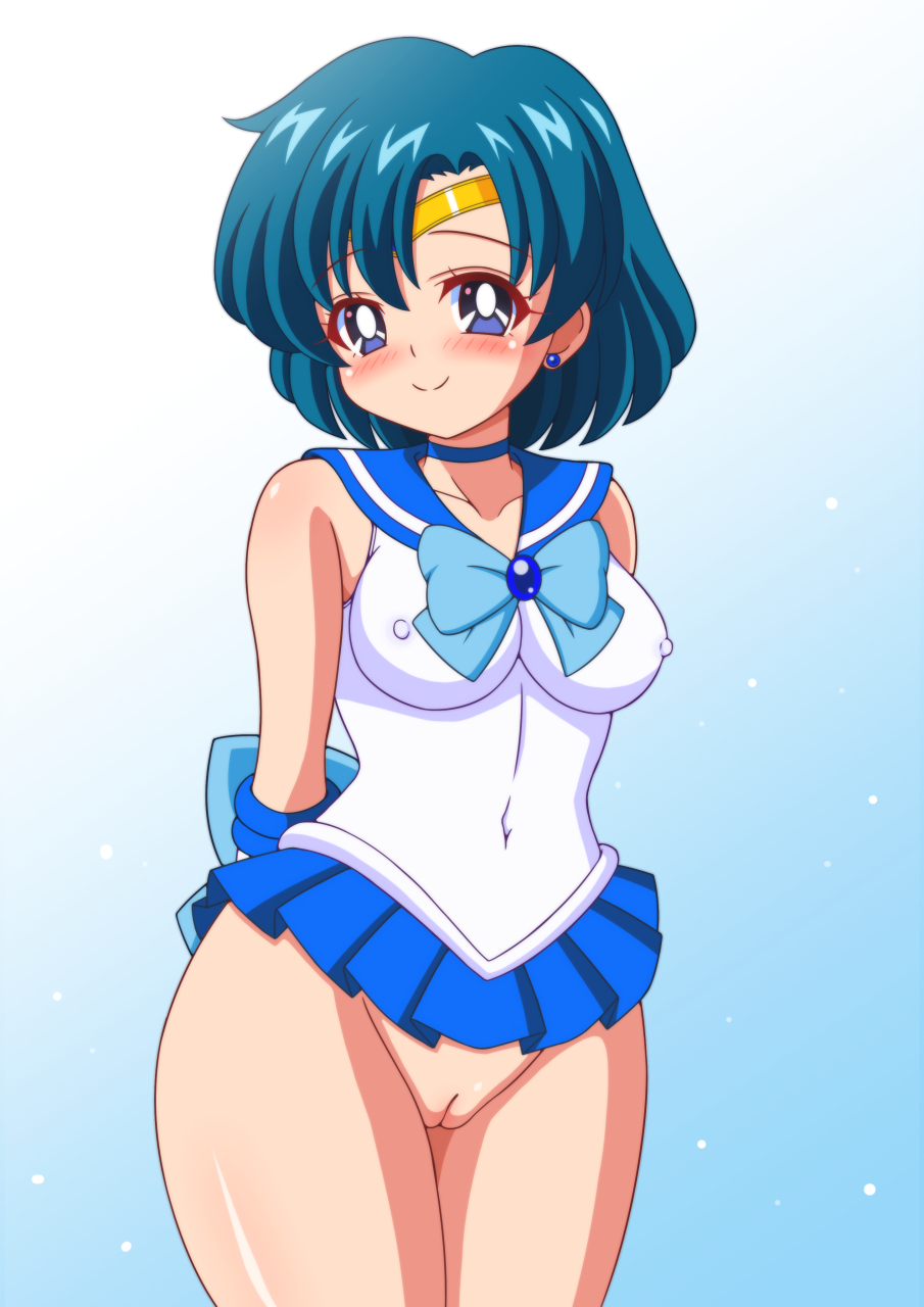 Syakegohan3 Mizuno Ami Sailor Mercury Bishoujo Senshi Sailor Moon Commentary Highres Blue