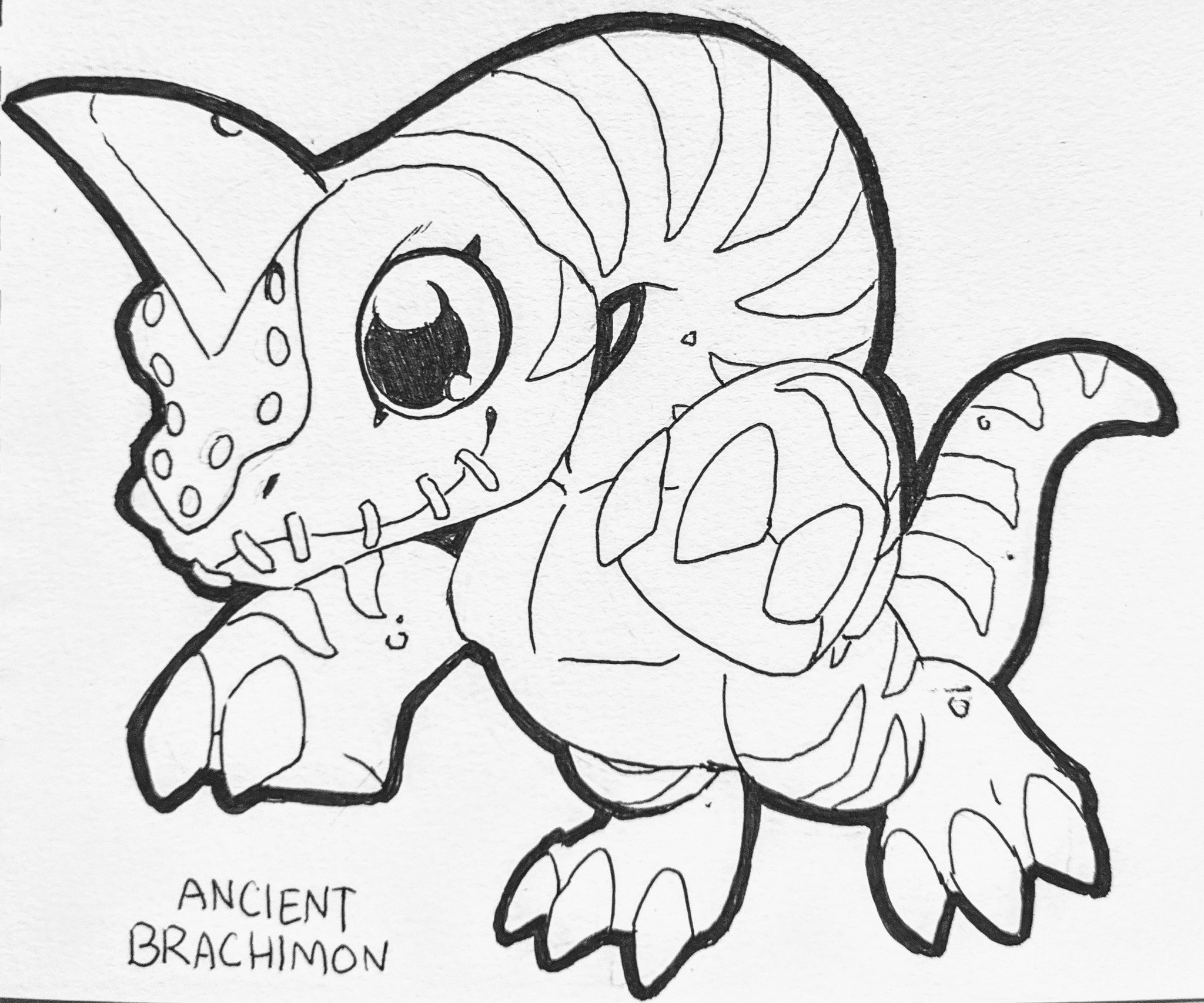 Brachiomon, Digimon