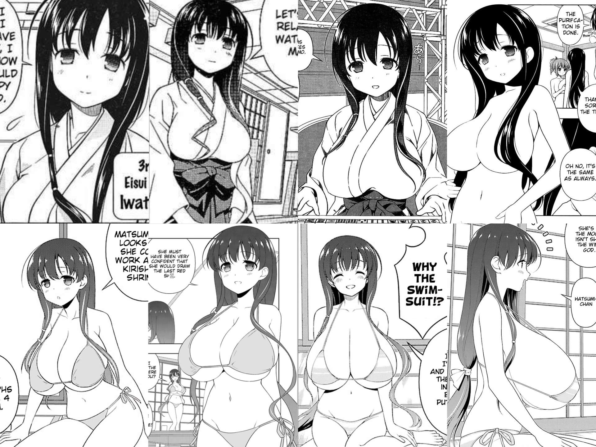 Manga with breast expansion