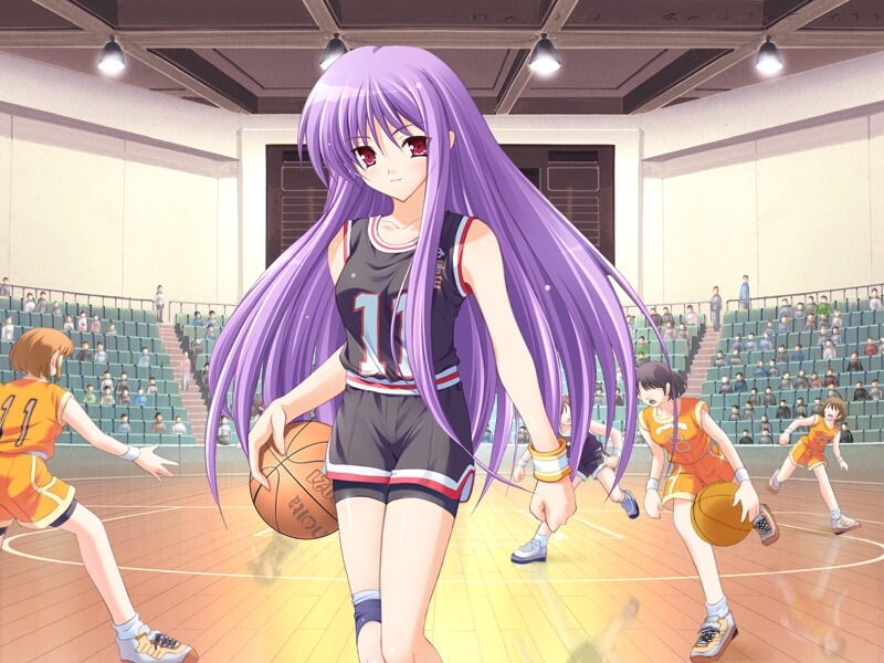 Misakura Nankotsu Bukatsu Kikaku Game Cg Non Web Source 1girl Ball Basketball Basketball