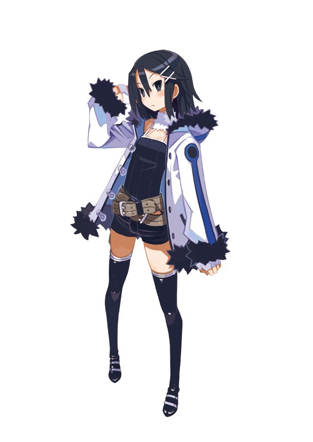 Harada Takehito Asagiri Asagi Disgaea Disgaea D2 Nippon Ichi Official Art 1girl Belt 