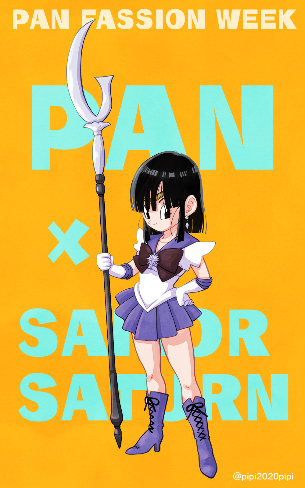 Pipi2020pipi Pan Dragon Ball Sailor Saturn Bishoujo Senshi Sailor