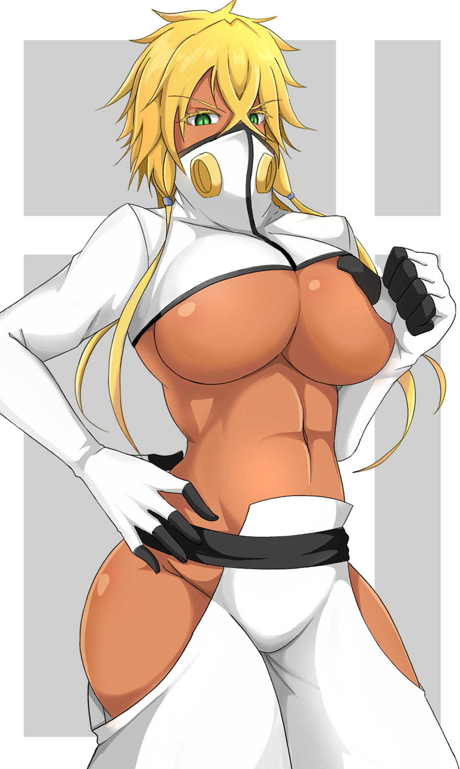 Tier Harribel Bleach Highres Tagme 1girl Breasts Dark Skinned 