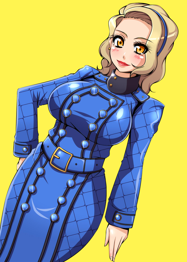 Atlus Megami Tensei Persona Persona 4 Shin Megami Tensei Margaret Blonde Hair Breasts 0138