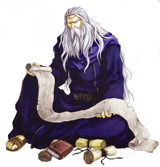 1boy athos athos_(fire_emblem) beard belt black_eyes book circlet facial_hair fire_emblem fire_emblem:_the_blazing_blade full_body grey_hair long_hair male_focus mustache nintendo official_art old old_man sandals simple_background sitting solo very_long_hair white_background