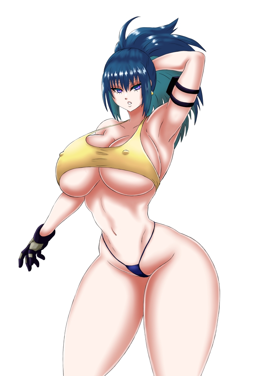 Leona Heidern The King Of Fighters Highres Tagme 1girl Breasts 